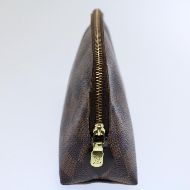 Louis Vuitton Damier Ebene Pochette Cosmetic PM Pouch N47516  60332 - Image 3