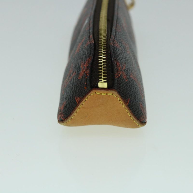 Louis Vuitton Catgram Trousse Elizabeth Pen Case Brown GI0357  60338 - Image 4