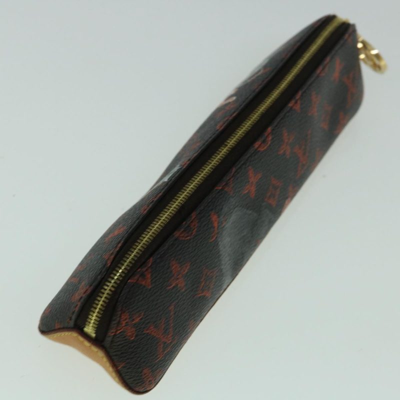 Louis Vuitton Catgram Trousse Elizabeth Pen Case Brown GI0357  60338 - Image 5