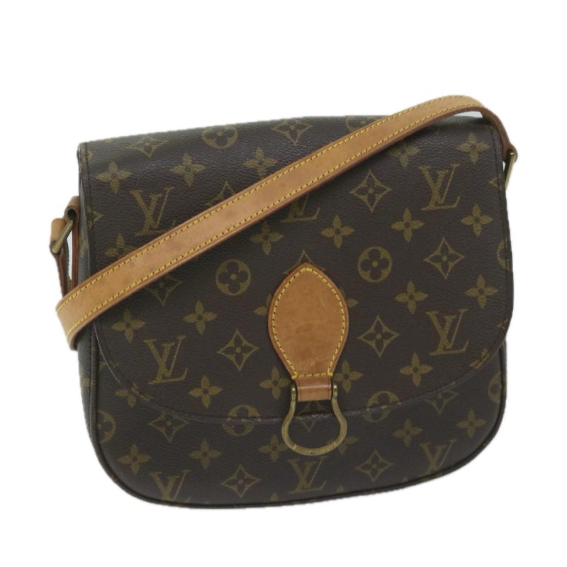 Louis Vuitton Monogram Saint Cloud GM Shoulder Bag M51242  60348