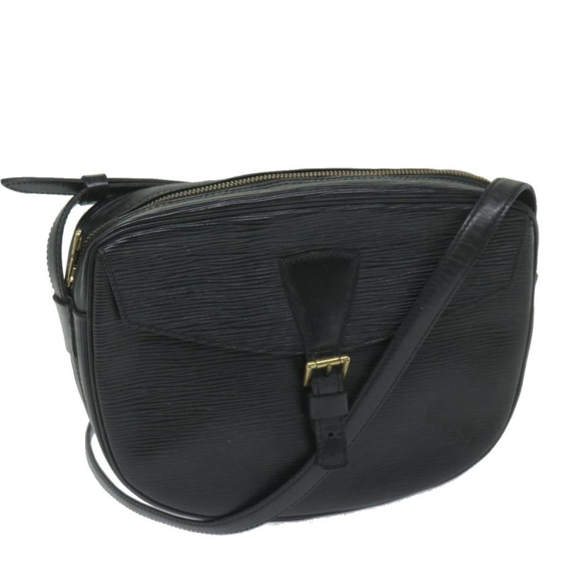 Louis Vuitton Epi Jeune Fille MM Shoulder Bag Black M52152  60349