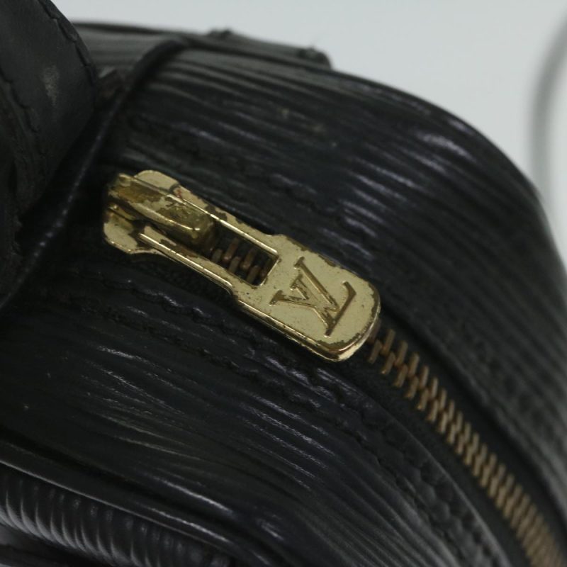 Louis Vuitton Epi Jeune Fille MM Shoulder Bag Black M52152  60349 - Image 8