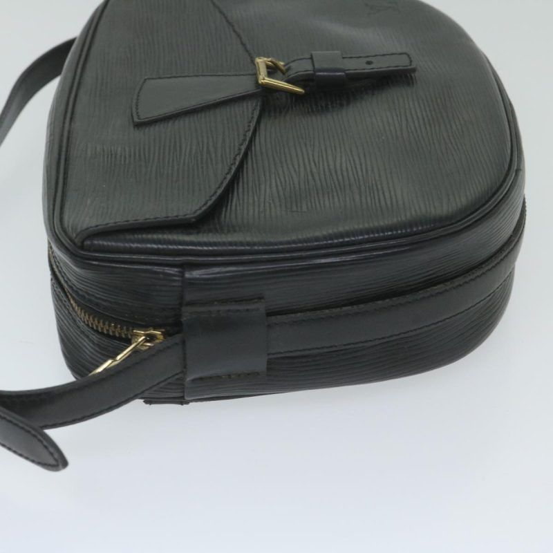 Louis Vuitton Epi Jeune Fille MM Shoulder Bag Black M52152  60349 - Image 4