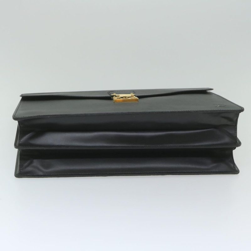 Louis Vuitton Epi Serviette Ambassador Business Bag Black M54412  60409 - Image 5