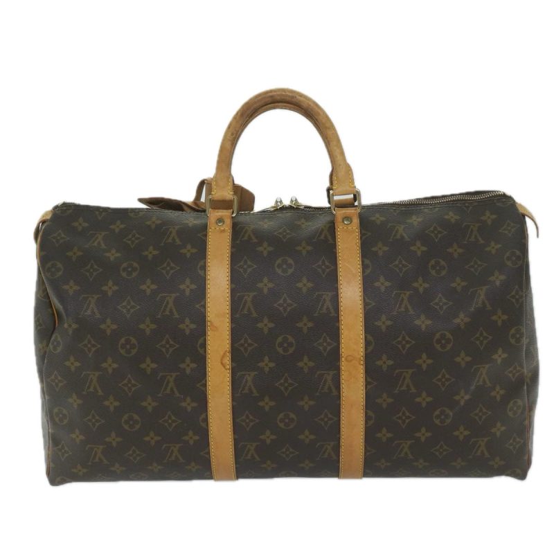 Louis Vuitton Monogram Keepall 50 Boston Bag M41426  60414 - Image 2