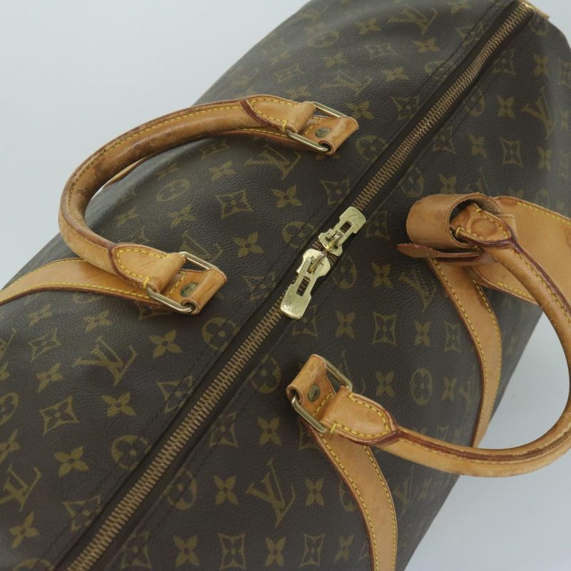 Louis Vuitton Monogram Keepall 50 Boston Bag M41426  60414 - Image 6