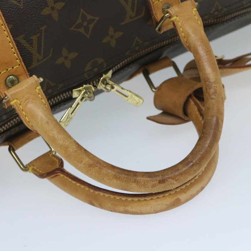 Louis Vuitton Monogram Keepall 50 Boston Bag M41426  60414 - Image 7