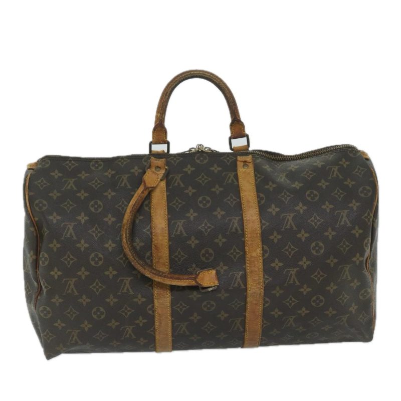 Louis Vuitton Monogram Keepall 50 Boston Bag M41426  60416 - Image 2