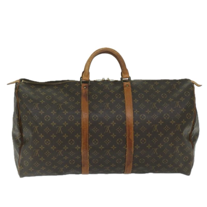 Louis Vuitton Monogram Keepall 60 Boston Bag M41422  60418 - Image 2