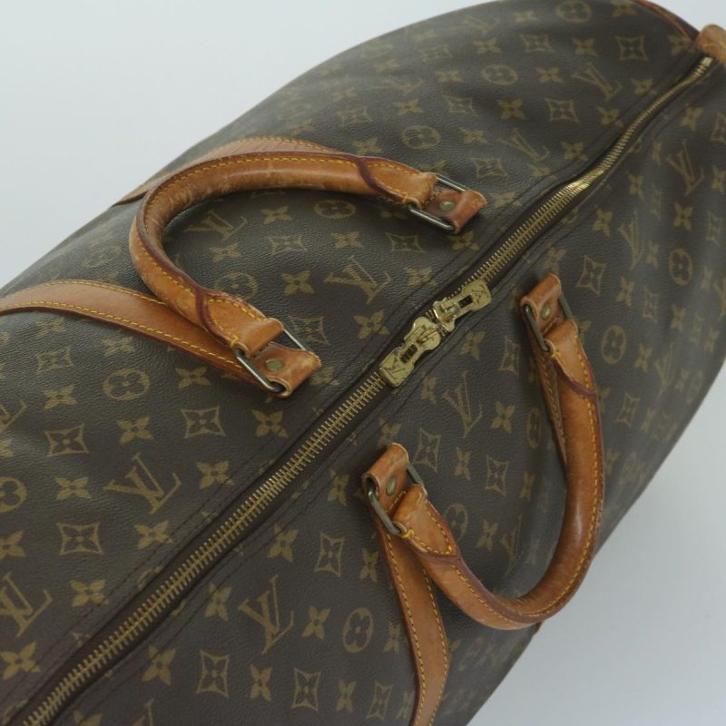 Louis Vuitton Monogram Keepall 60 Boston Bag M41422  60418 - Image 6