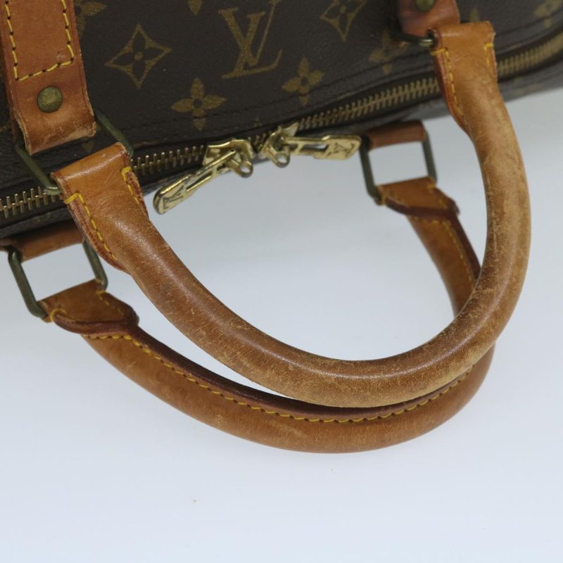 Louis Vuitton Monogram Keepall 60 Boston Bag M41422  60418 - Image 7