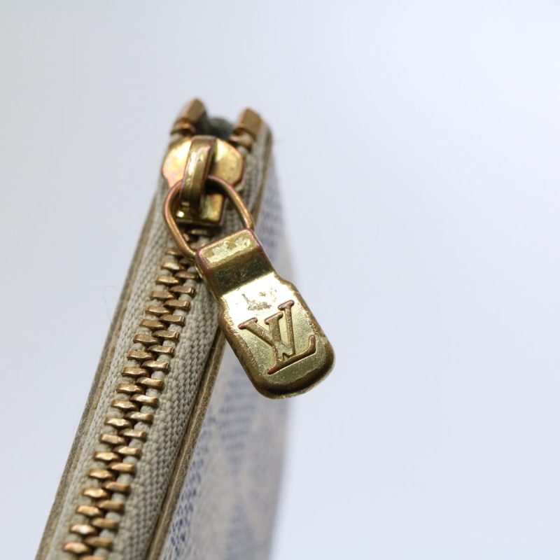 Louis Vuitton Damier Azur Pochette Cles Coin Purse N62659  60444 - Image 8