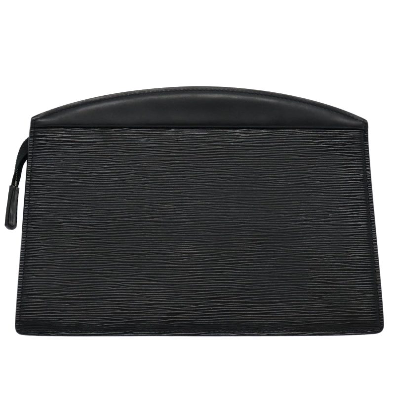 Louis Vuitton Epi Trousse Crete Clutch Bag Black M48402  60459 - Image 2