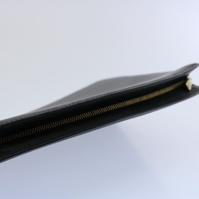 Louis Vuitton Epi Trousse Crete Clutch Bag Black M48402  60459 - Image 5