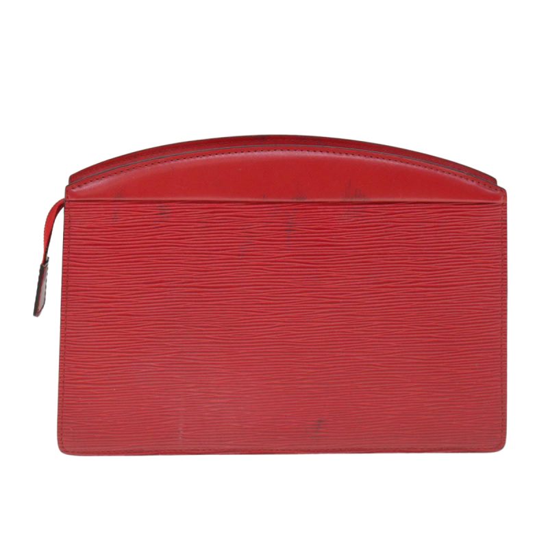 Louis Vuitton Epi Trousse Crete Clutch Bag Red M48407  60479 - Image 2