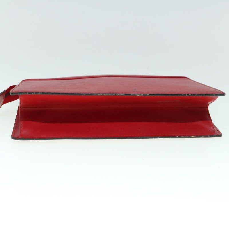 Louis Vuitton Epi Trousse Crete Clutch Bag Red M48407  60479 - Image 7