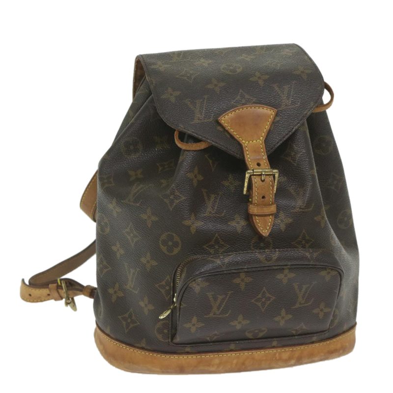 Louis Vuitton Monogram Montsouris MM Backpack M51136  60508