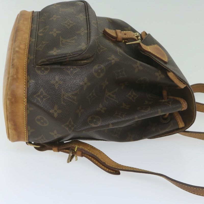 Louis Vuitton Monogram Montsouris MM Backpack M51136  60508 - Image 3