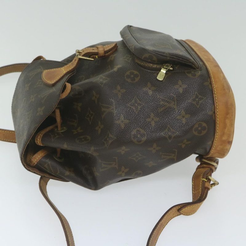 Louis Vuitton Monogram Montsouris MM Backpack M51136  60508 - Image 4