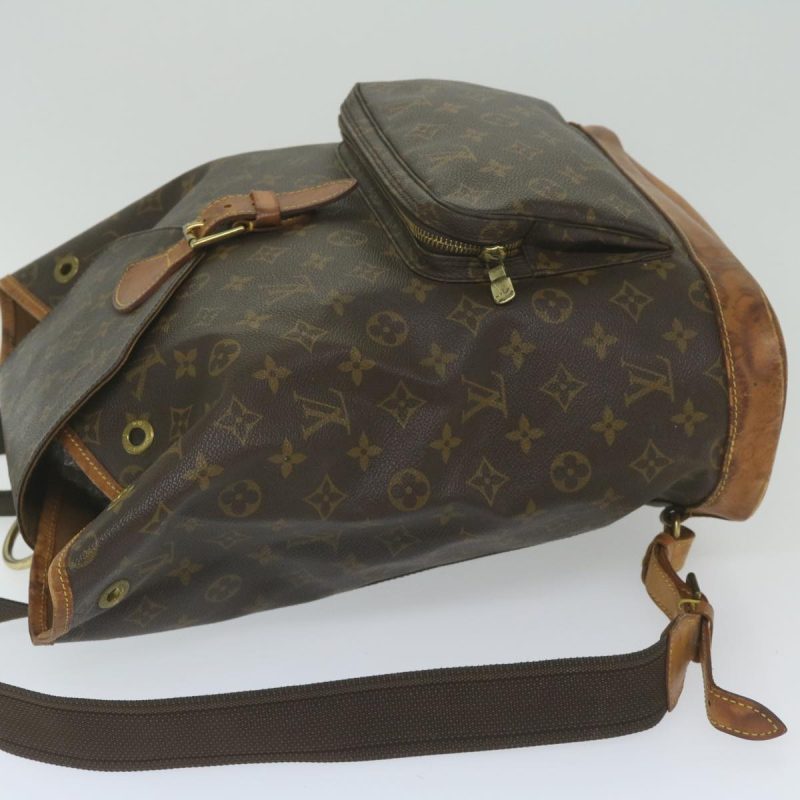 Louis Vuitton Monogram Montsouris GM Backpack M51135  60509 - Image 4
