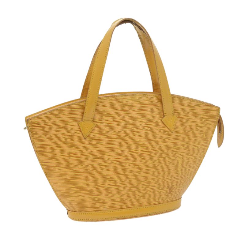 Louis Vuitton Epi Saint Jacques Hand Bag Yellow M52279  60537