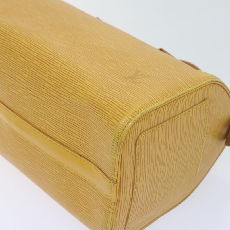 Louis Vuitton Epi Speedy 25 Hand Bag Tassili Yellow M43019  60550 - Image 8