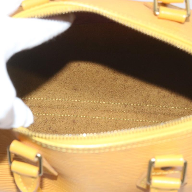 Louis Vuitton Epi Speedy 25 Hand Bag Tassili Yellow M43019  60550 - Image 10