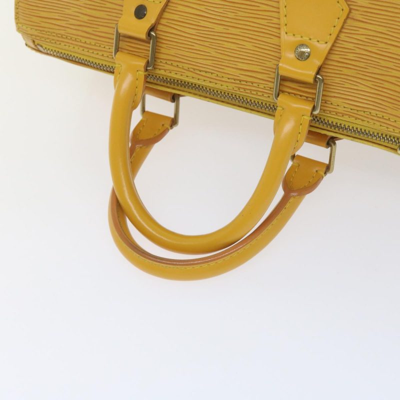 Louis Vuitton Epi Speedy 25 Hand Bag Tassili Yellow M43019  60550 - Image 7
