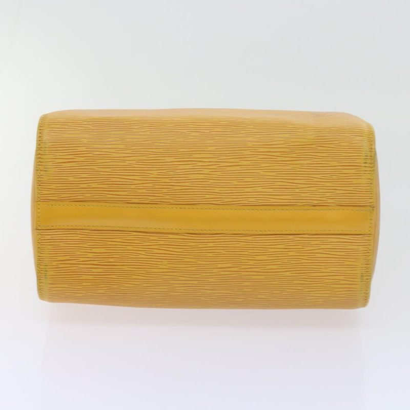 Louis Vuitton Epi Speedy 25 Hand Bag Tassili Yellow M43019  60550 - Image 5