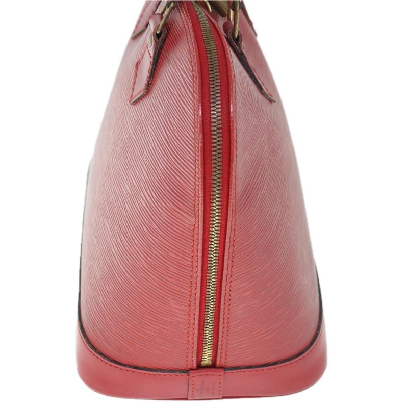 Louis Vuitton Epi Alma Hand Bag Castilian Red M52147  60552 - Image 4