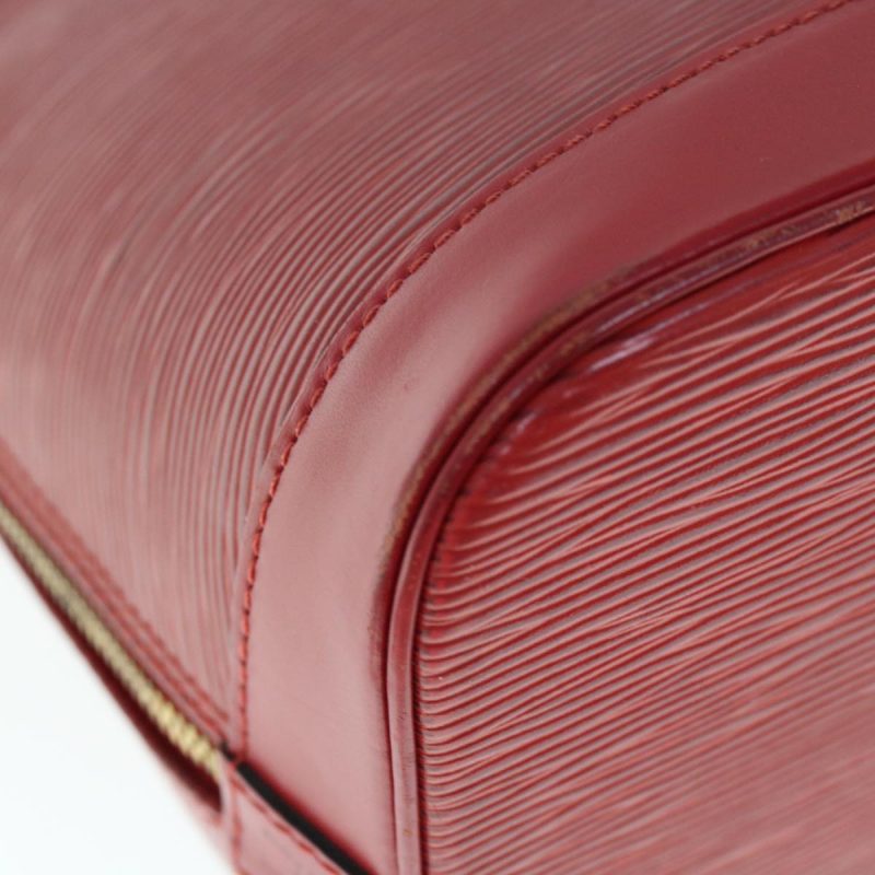 Louis Vuitton Epi Alma Hand Bag Castilian Red M52147  60552 - Image 7