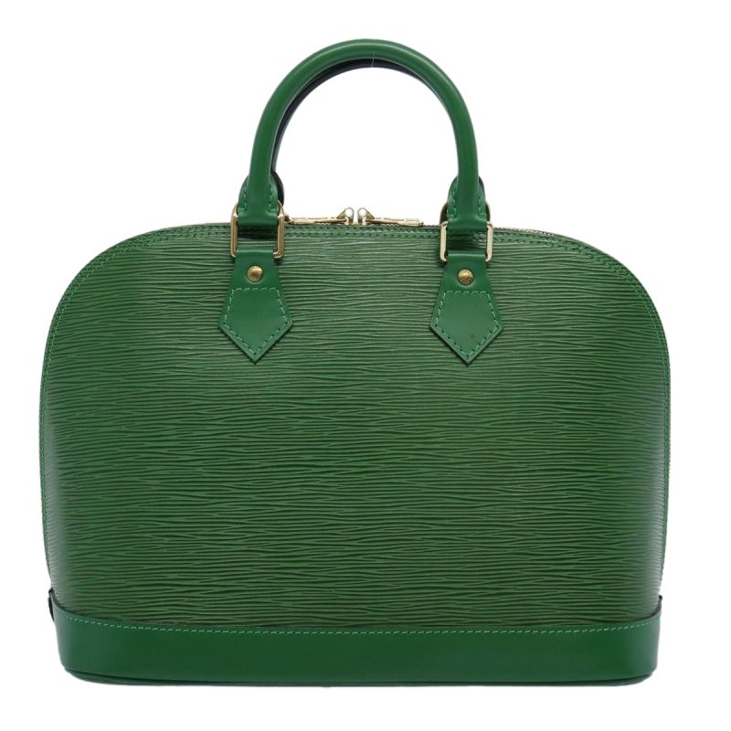 Louis Vuitton Epi Alma Hand Bag Borneo Green M52144  60553A - Image 2