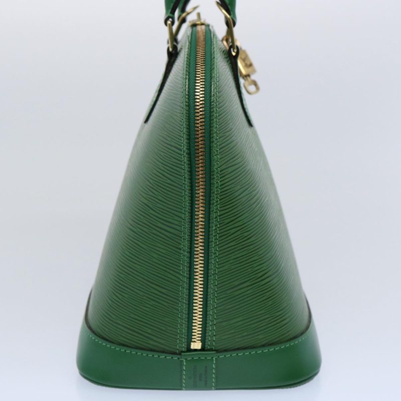 Louis Vuitton Epi Alma Hand Bag Borneo Green M52144  60553A - Image 3