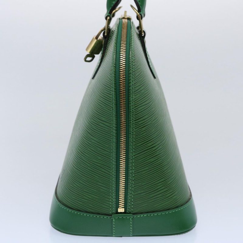 Louis Vuitton Epi Alma Hand Bag Borneo Green M52144  60553A - Image 4