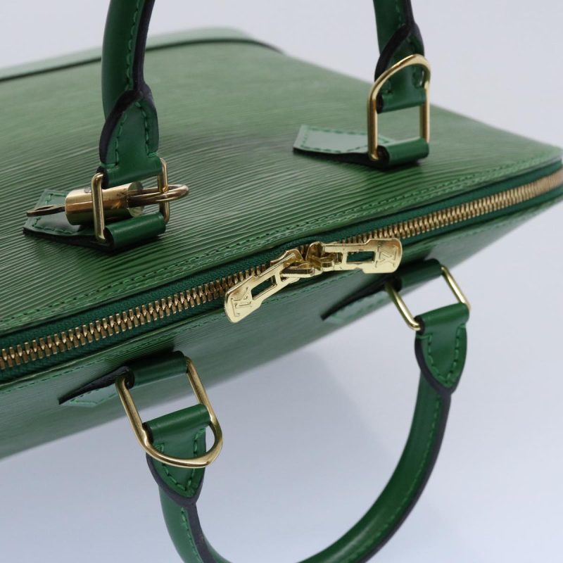Louis Vuitton Epi Alma Hand Bag Borneo Green M52144  60553A - Image 6