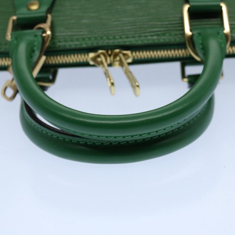 Louis Vuitton Epi Alma Hand Bag Borneo Green M52144  60553A - Image 7