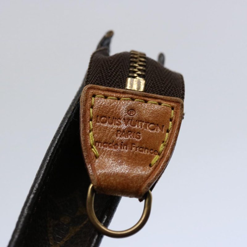 Louis Vuitton Monogram Bucket PM Accessory Pouch  60566 - Image 8