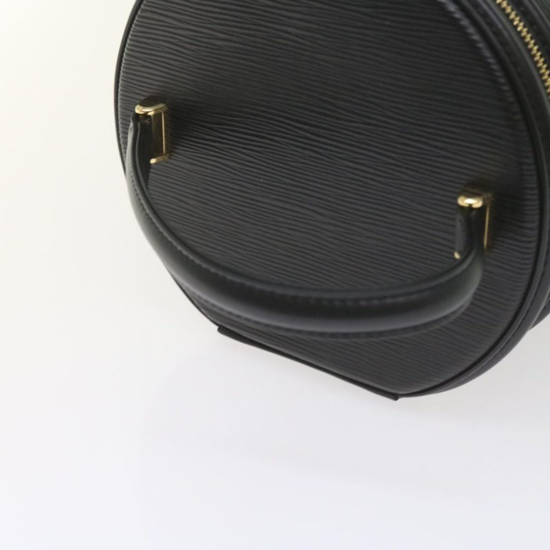 Louis Vuitton Epi Cannes Hand Bag Black M48032  60574 - Image 7