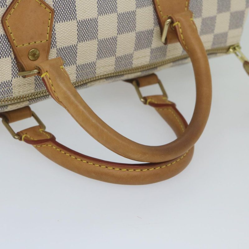 Louis Vuitton Damier Azur Speedy 30 Hand Bag N41533  60595 - Image 7