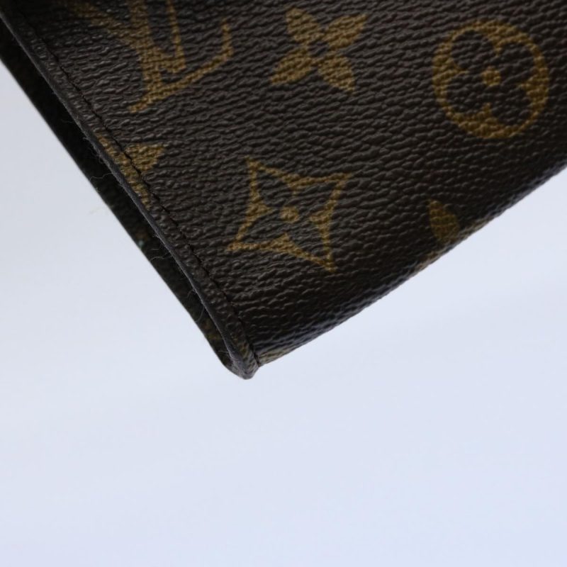 Louis Vuitton Monogram Bucket GM Pouch Accessory Pouch Vintage L107 Auth 60600 - Image 8