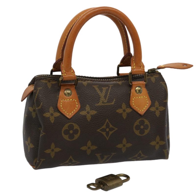 Louis Vuitton Monogram Mini Speedy Hand Bag M41534  60623