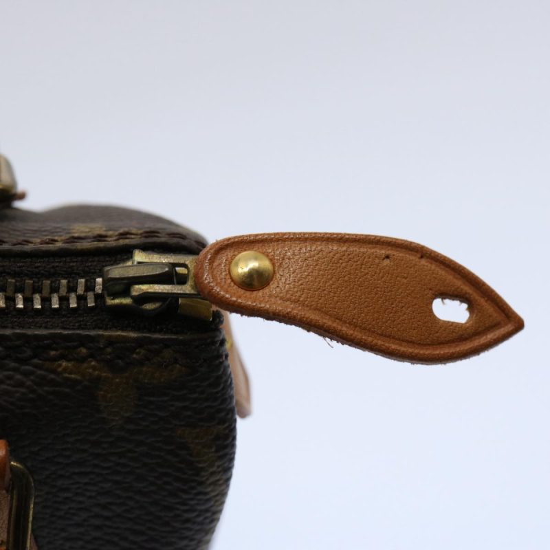 Louis Vuitton Monogram Mini Speedy Hand Bag M41534  60623 - Image 9