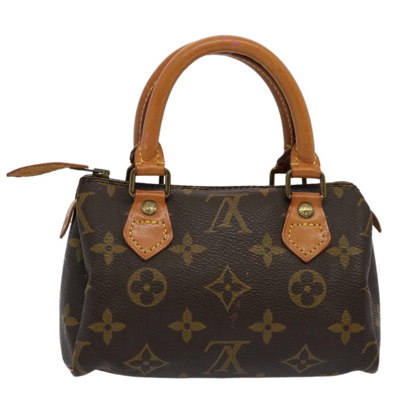 Louis Vuitton Monogram Mini Speedy Hand Bag M41534  60623 - Image 2