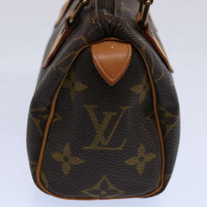 Louis Vuitton Monogram Mini Speedy Hand Bag M41534  60623 - Image 4