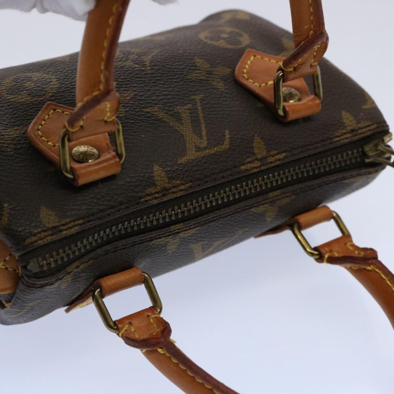 Louis Vuitton Monogram Mini Speedy Hand Bag M41534  60623 - Image 6