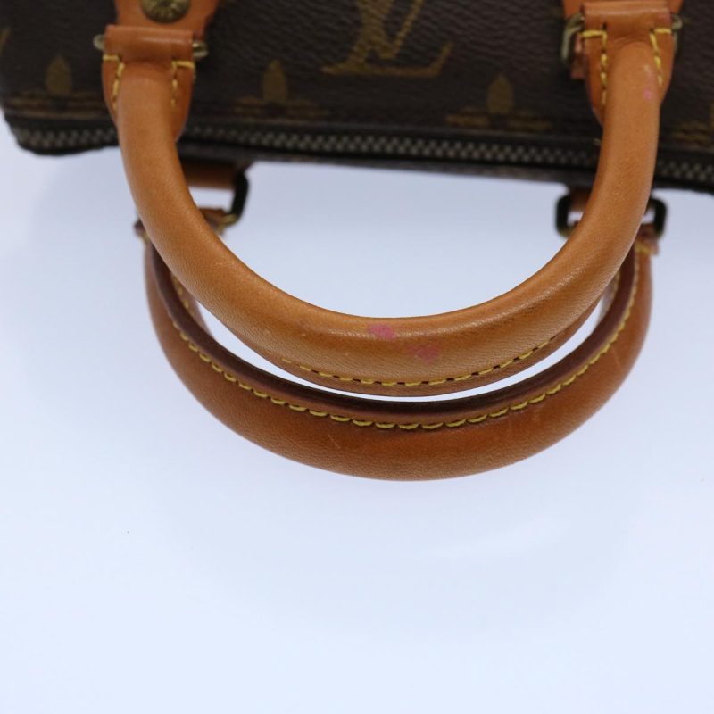 Louis Vuitton Monogram Mini Speedy Hand Bag M41534  60623 - Image 7