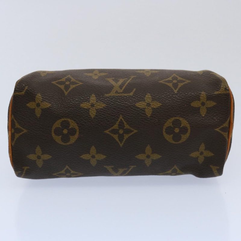 Louis Vuitton Monogram Mini Speedy Hand Bag M41534  60623 - Image 5