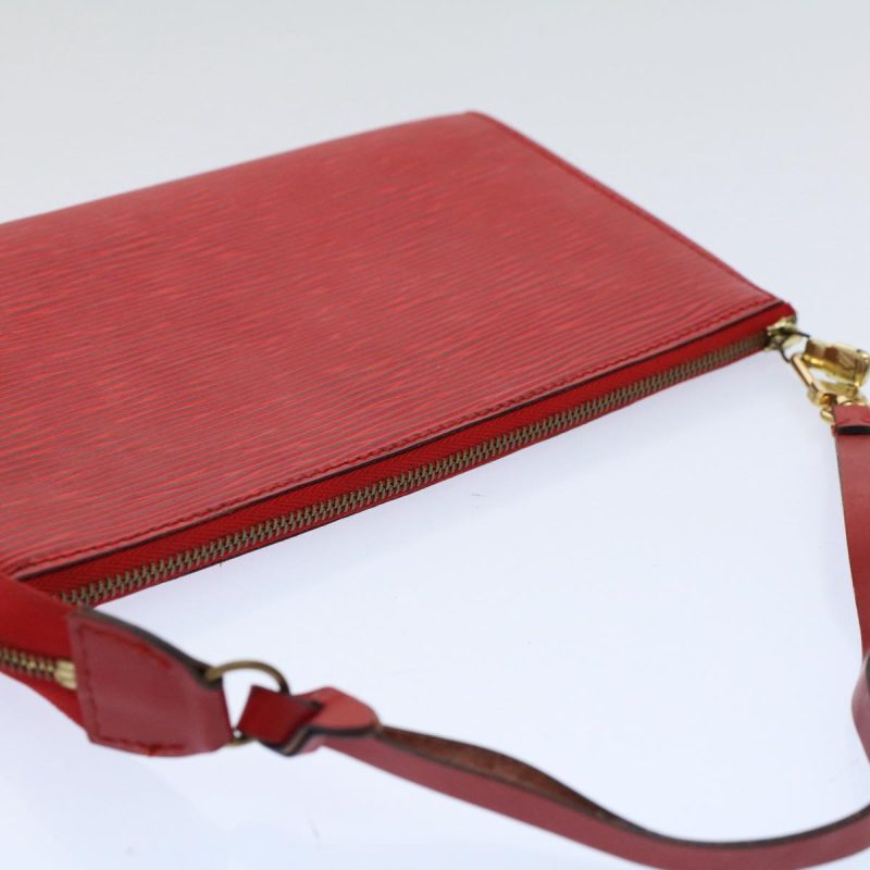 Louis Vuitton Epi Pochette Accessoires Accessory Pouch Red M52987  60636 - Image 6