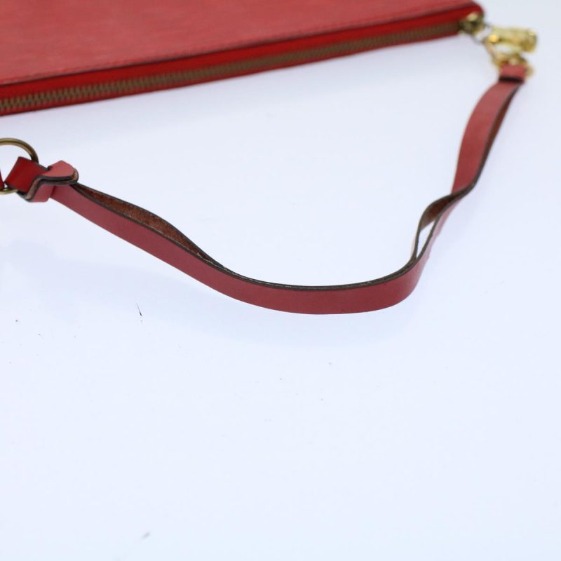 Louis Vuitton Epi Pochette Accessoires Accessory Pouch Red M52987  60636 - Image 7