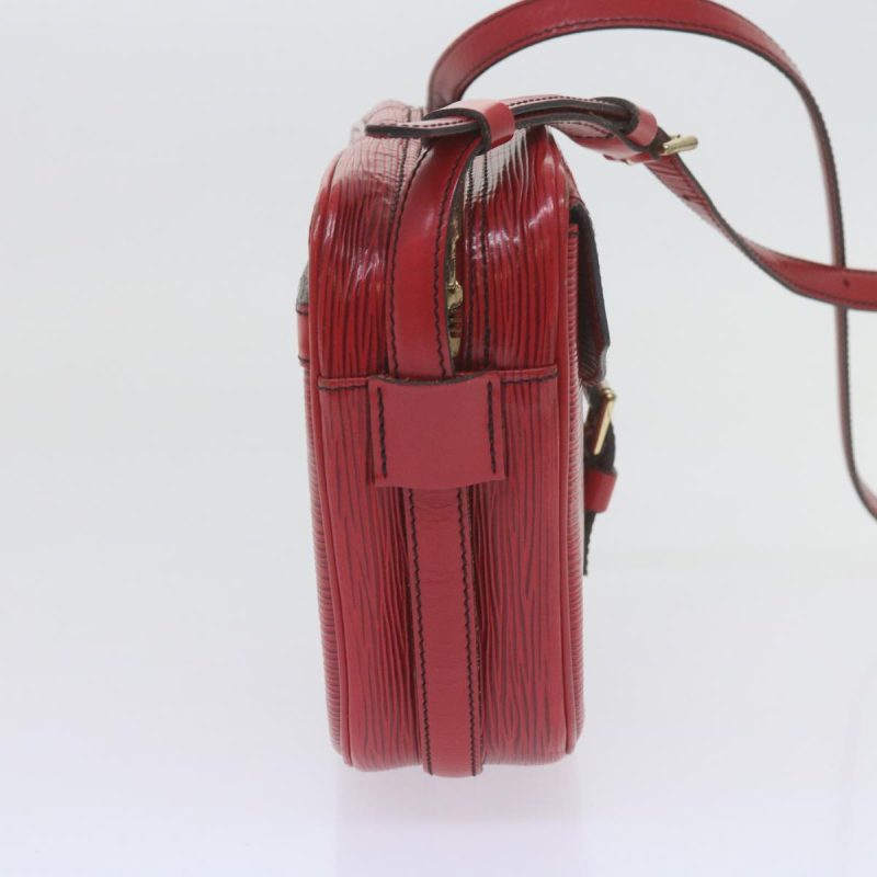 Louis Vuitton Epi Jeune Fille MM Shoulder Bag Red M52157  60651 - Image 5